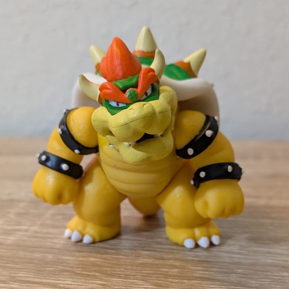 Nintendo Jakks Pacific Bowser Action Figure 2.5" Super Mario King Koopa 1409KT01